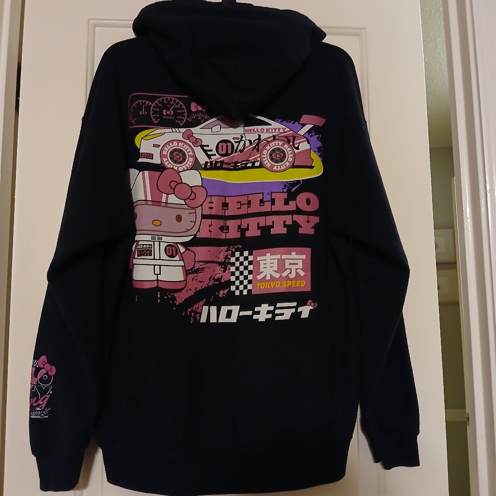 Hello Kitty Black Hybrid Hoodie